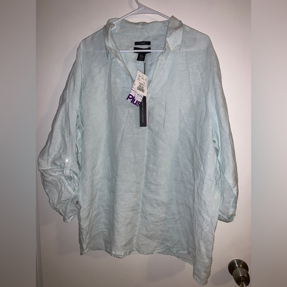 NWT 2xl Tahiti Linen shirt